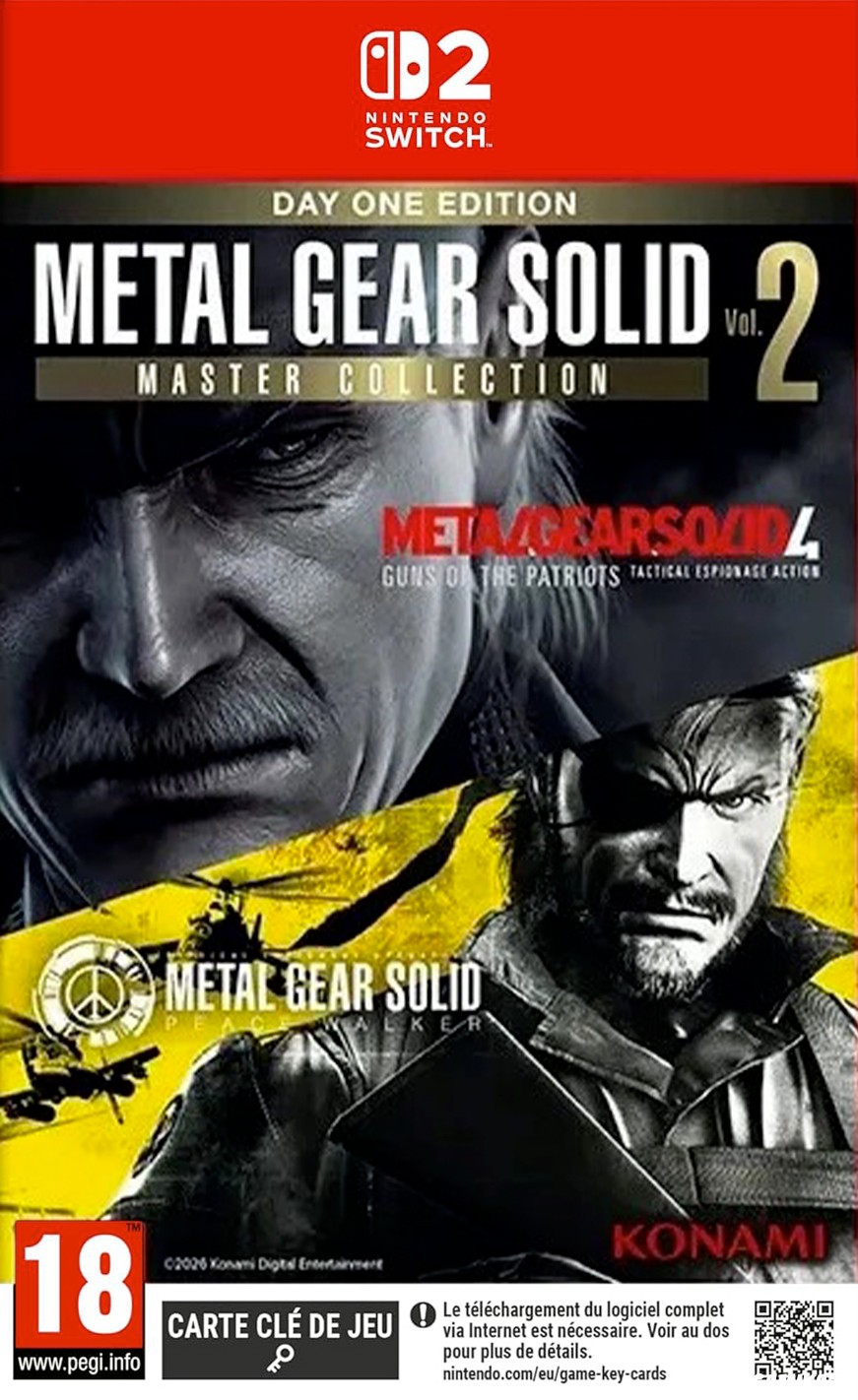 cover Metal Gear Solid : Master Collection Vol. 2 switch2